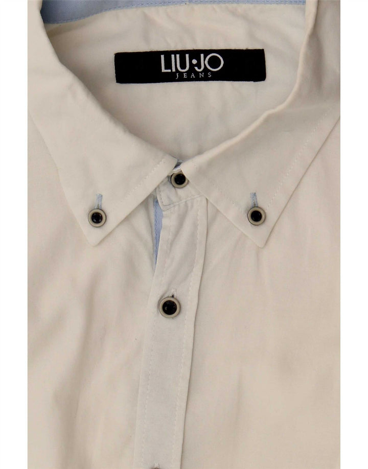 Camisa Liu Jo Hombre Pequeña Blanca