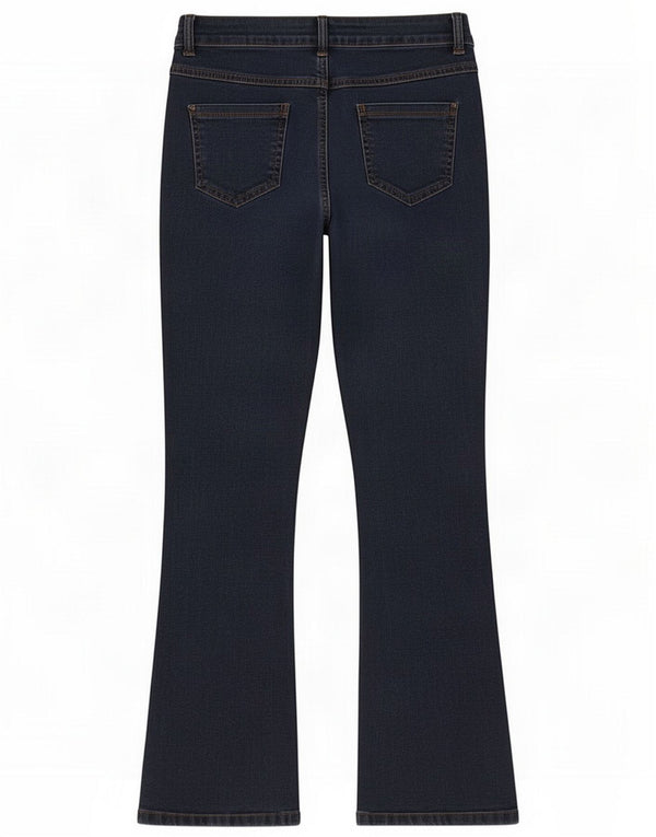 Max & Co. Jeans Bootcut para mujer UK 12 Medium W34 L30 Azul marino clásico