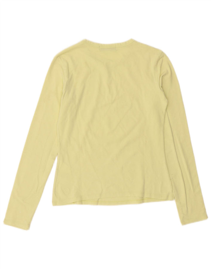 Sergio Tacchini Top Mujer Manga Larga IT 44 Algodón Verde Medio