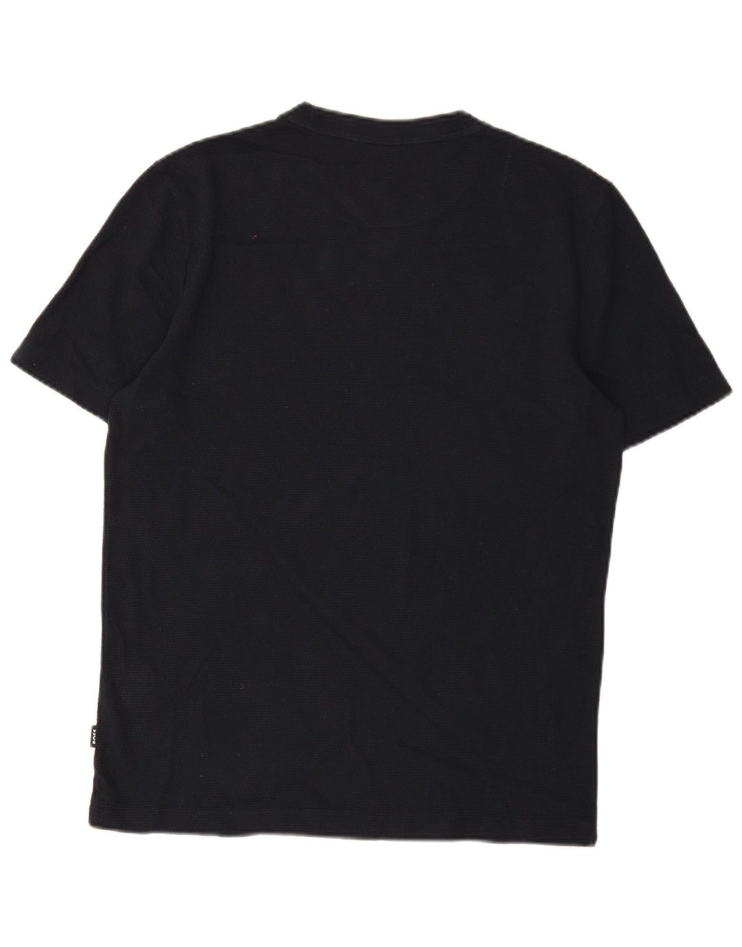 Hugo Boss Hombre Camiseta Top Medium Azul Marino Algodón