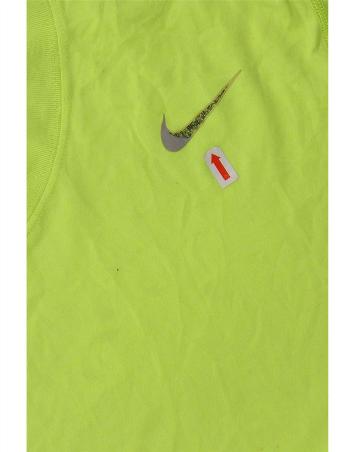 NIKE Camiseta Dri Fit para Hombre Top Grande Poliéster Verde