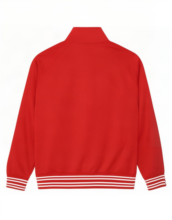Nike - Chándal para hombre, chaqueta superior, poliéster rojo grande