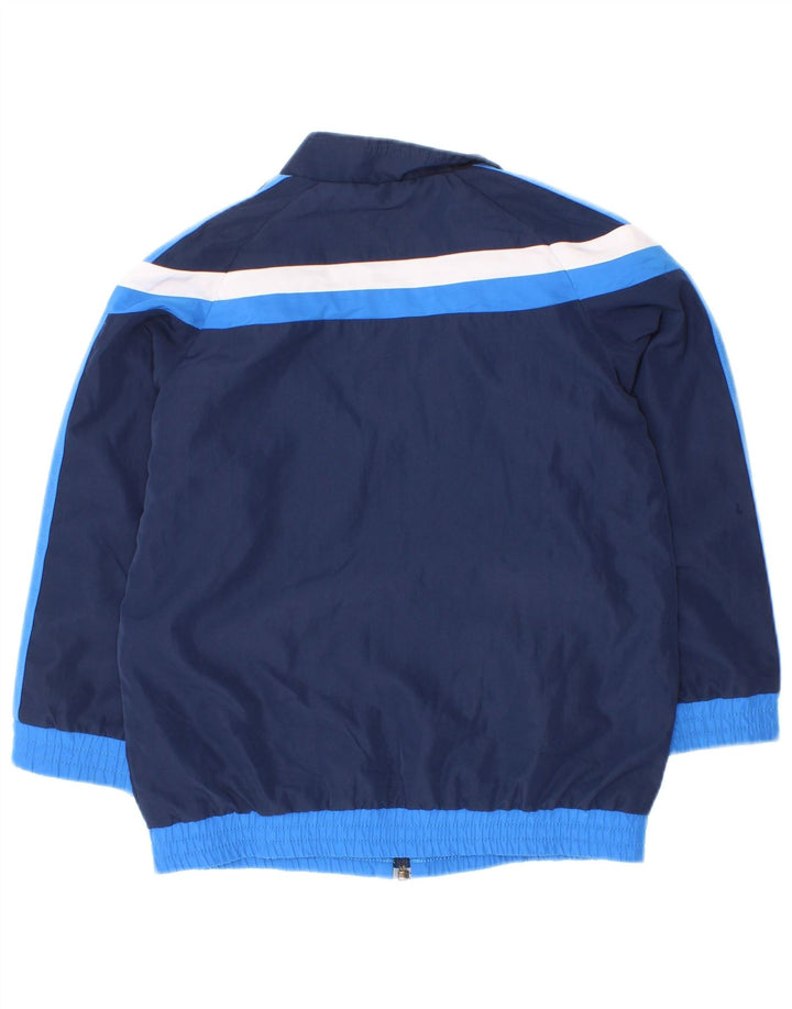 Adidas - Chaqueta de chándal para niño, 3-4 años, color azul marino, poliéster