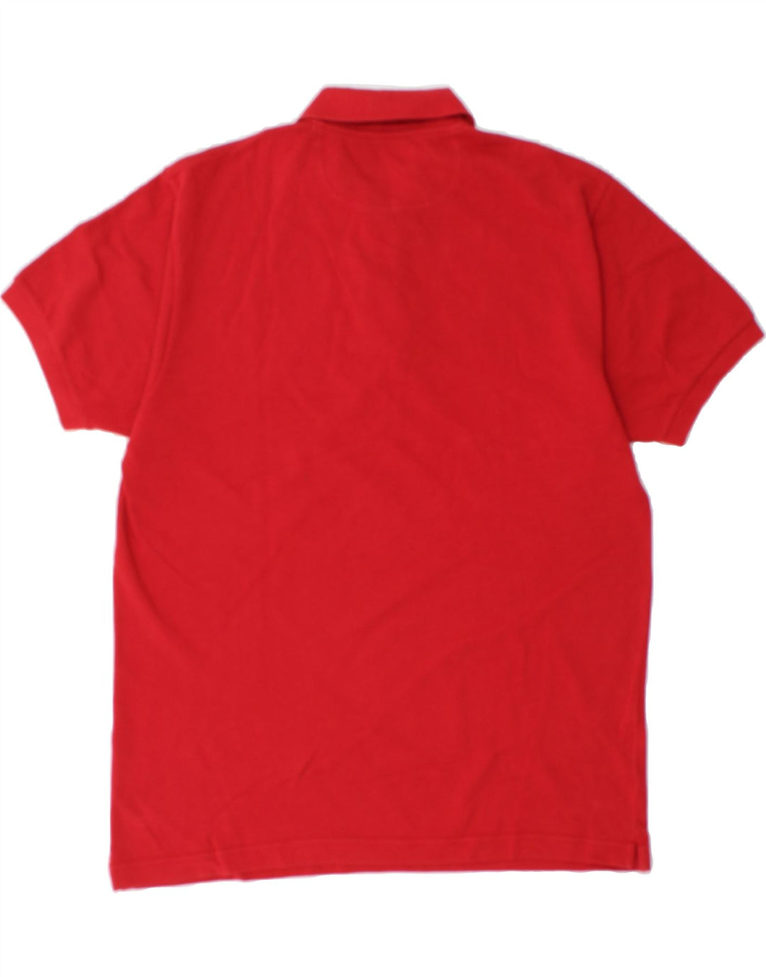 BROOKSFIELD Mens Polo Shirt IT 52 Large Red Cotton Vintage Brooksfield and Second-Hand Brooksfield from Messina Hembry 