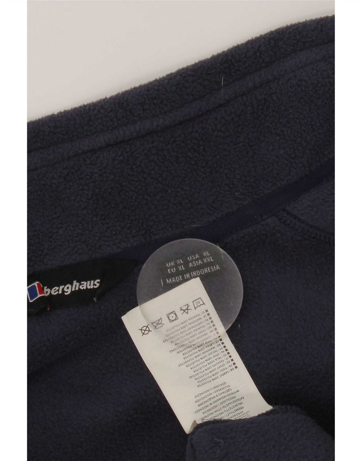 Berghaus Chaqueta polar con forro para hombre UK 42 XL Poliéster azul