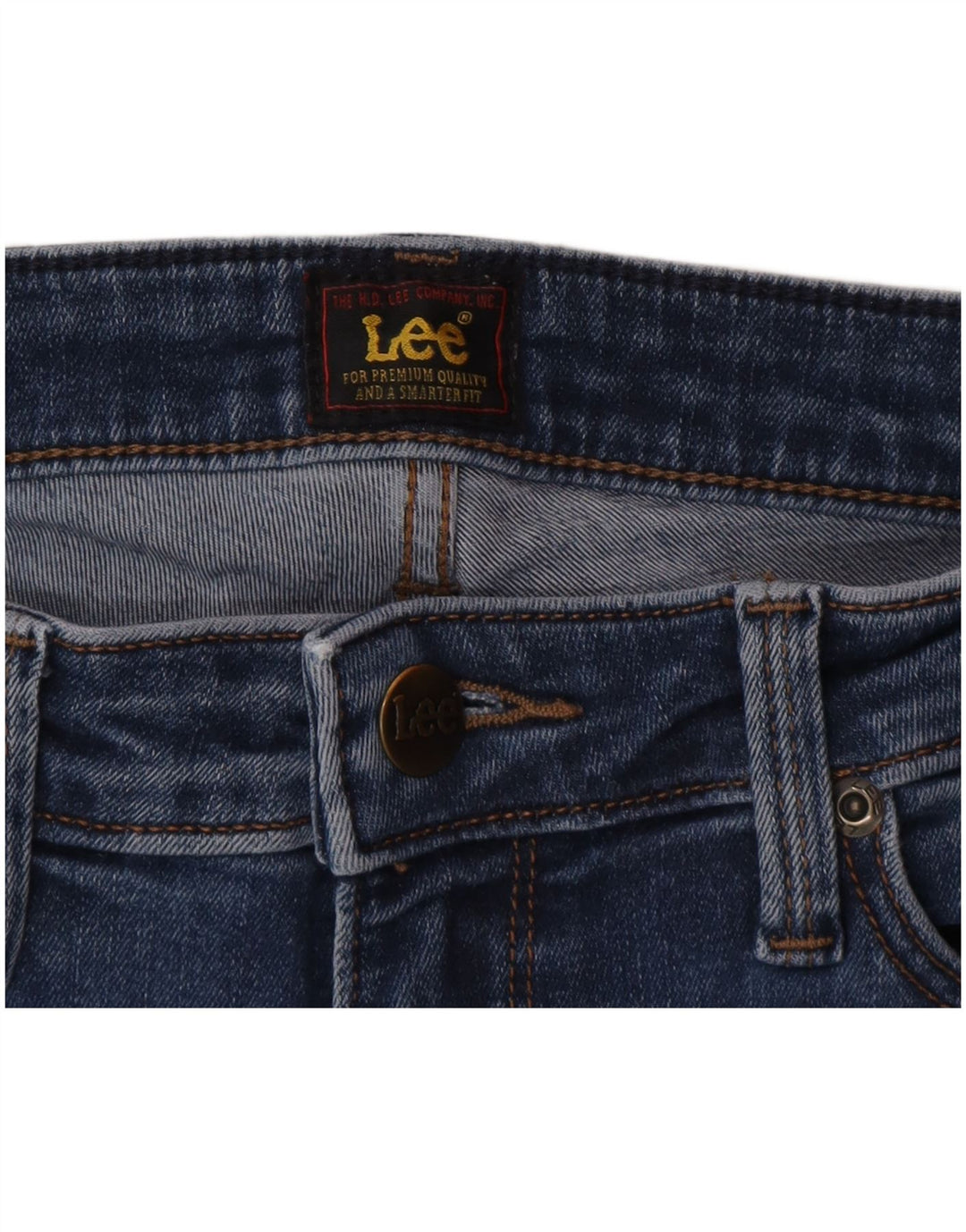 Vaqueros Ajustados Lee Mujer W24 L27 Azul