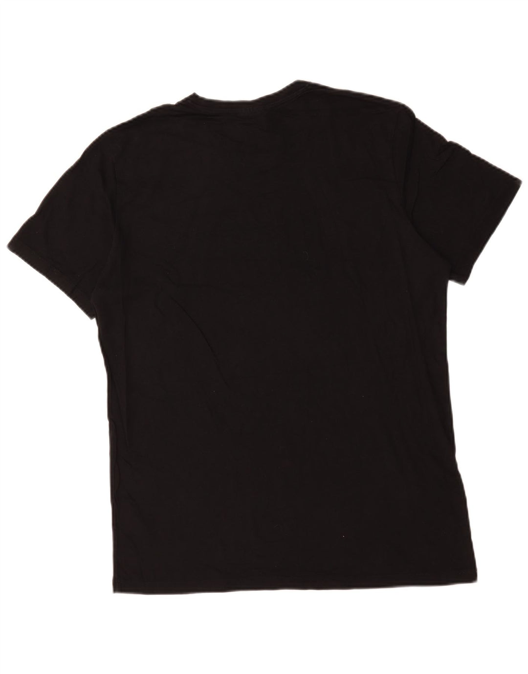 Hugo Boss Hombre Camiseta Top Grande Algodón Negro