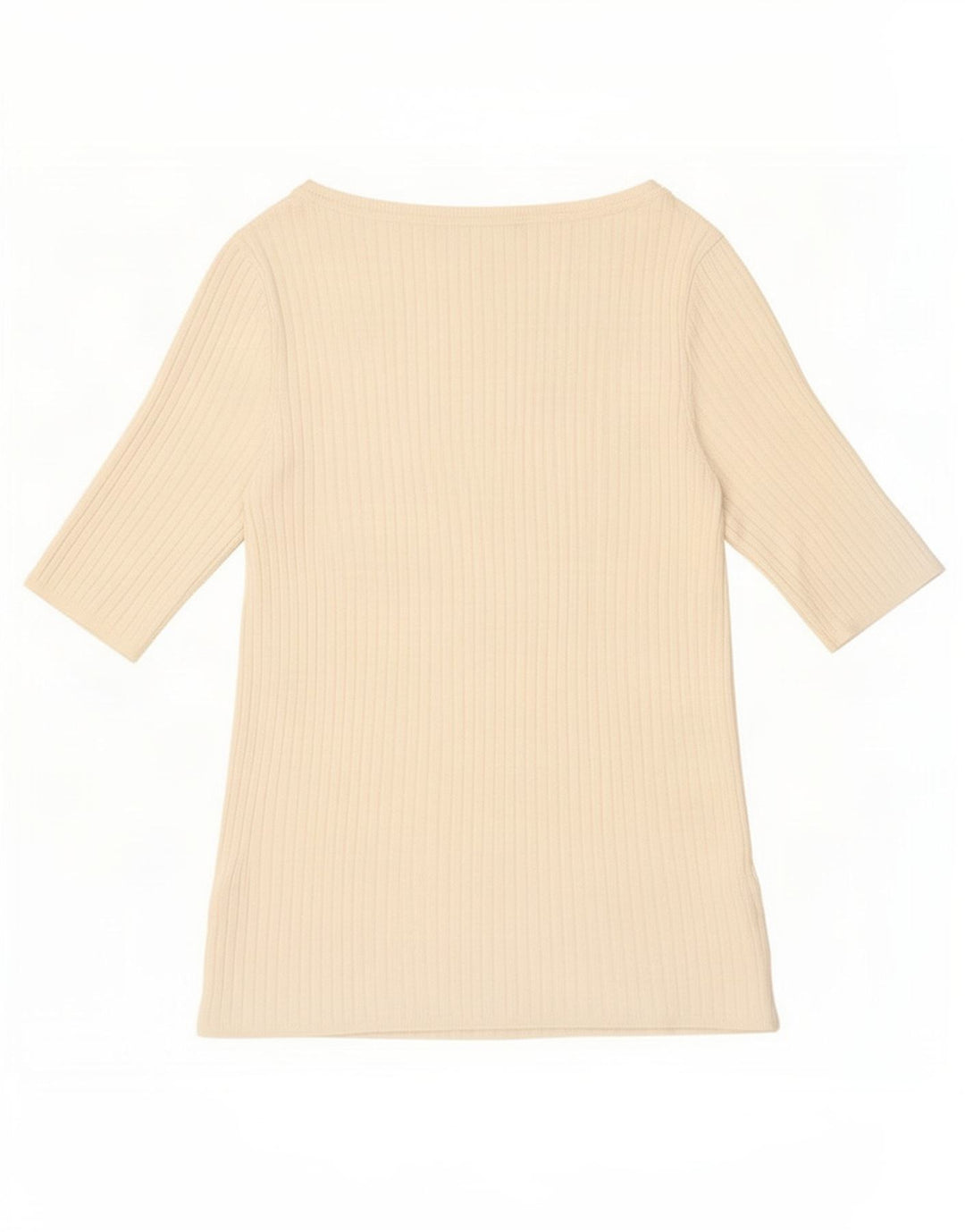 Marks & Spencer Top para mujer manga 3/4 UK 42 Viscosa blanca mediana
