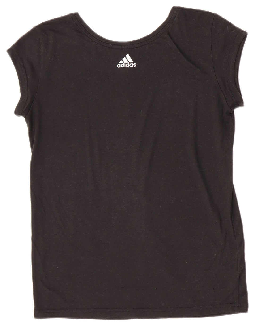 Adidas - Camiseta gráfica para mujer, talla 40, talla M, color negro