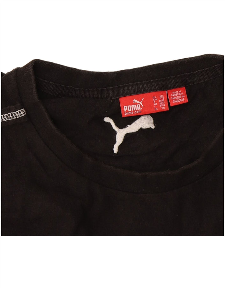 Puma Camiseta sin mangas para hombre 2XL Negro