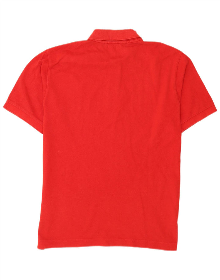 Polo Kappa Hombre Algodón Rojo Medio