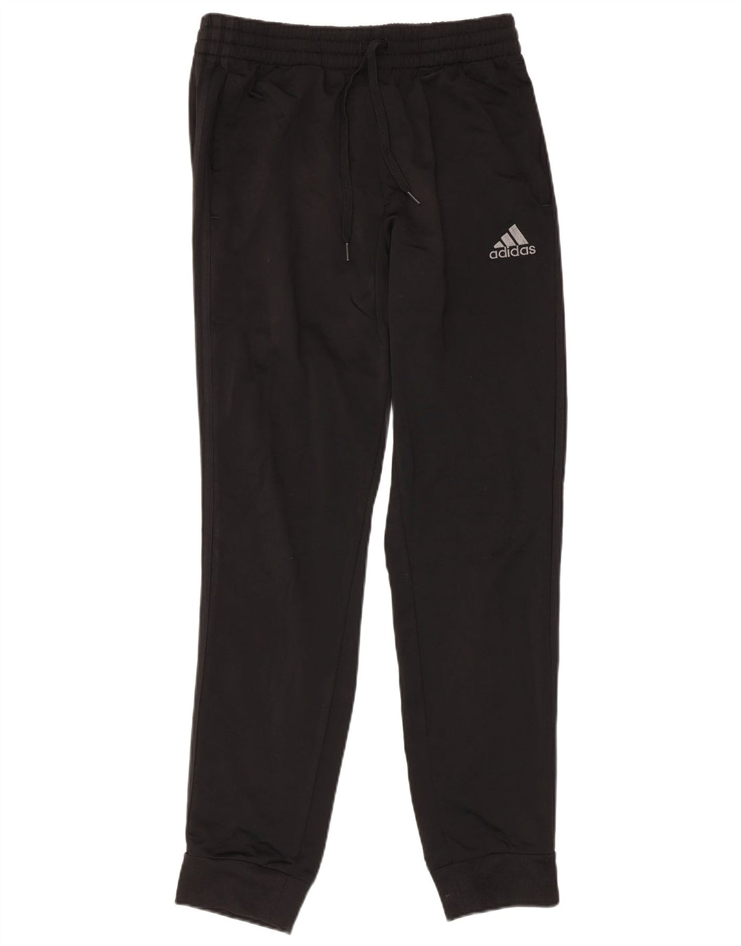 Adidas Pantalones de chándal para hombre Joggers UK 40/42 Medium Negro Poliéster