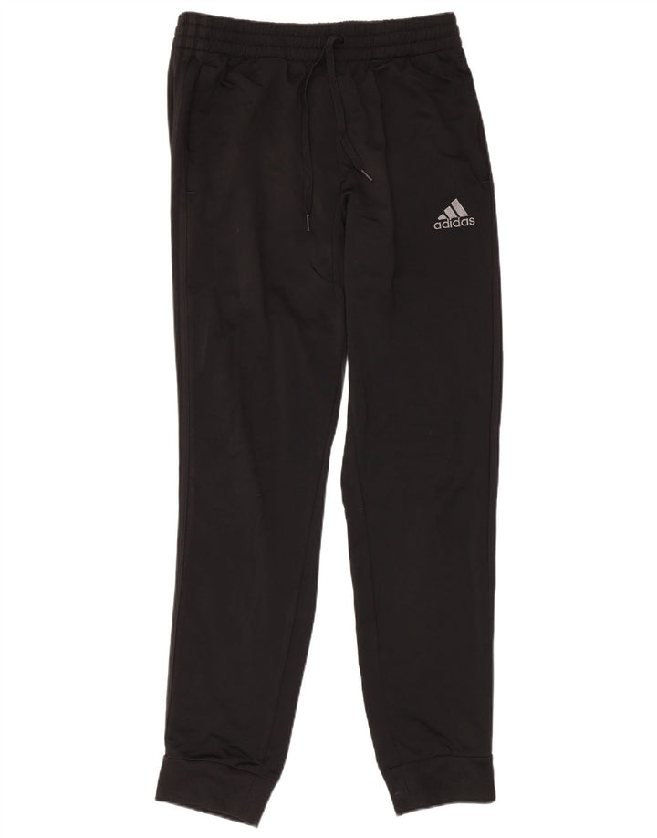 Adidas Pantalones de chándal para hombre Joggers UK 40/42 Medium Negro Poliéster