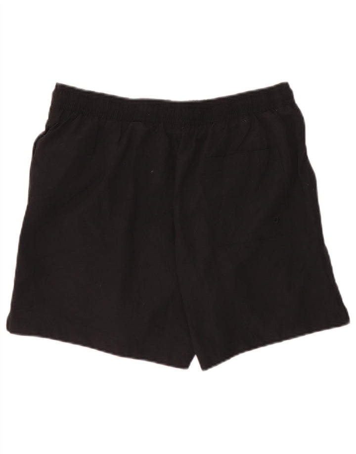 Calvin Klein Shorts De Baño Gráfico Para Hombre Poliéster Negro Mediano