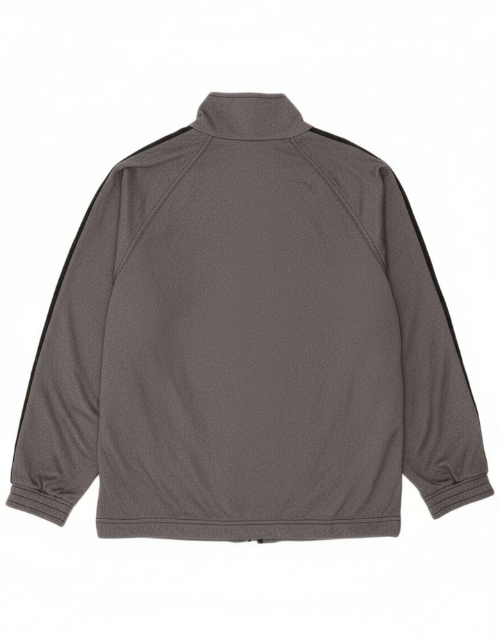 Lotto Mens Graphic Chándal Top Chaqueta UK 38/40 Gris Medio Colorblock