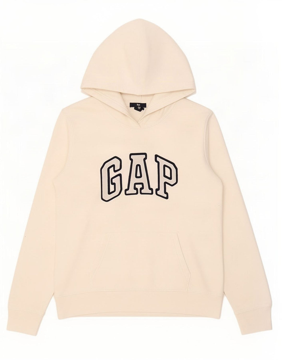 Gap - Sudadera con capucha para mujer, diseño gráfico, talla 40, color blanco
