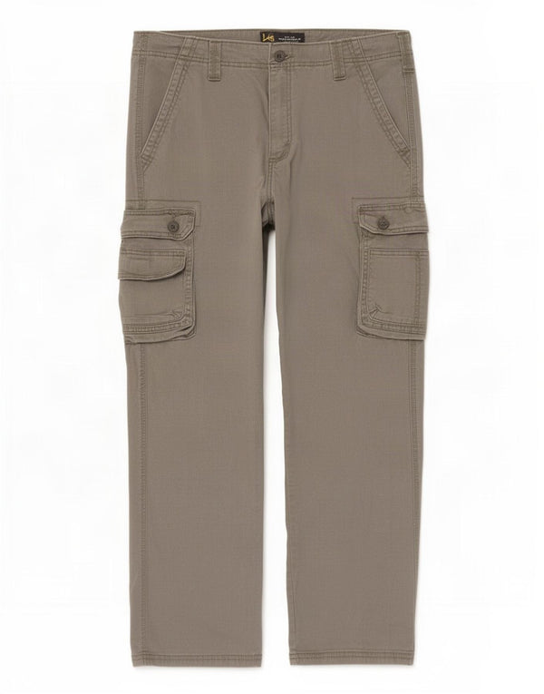 Pantalones cargo rectos Lee para hombre W32 L31 Gris