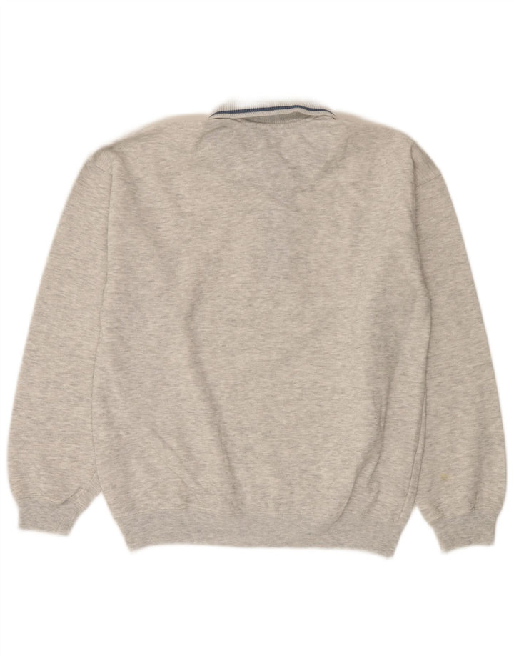 Marks & Spencer Hombre St. Michael Sudadera Jumper Pequeño Gris Moteado