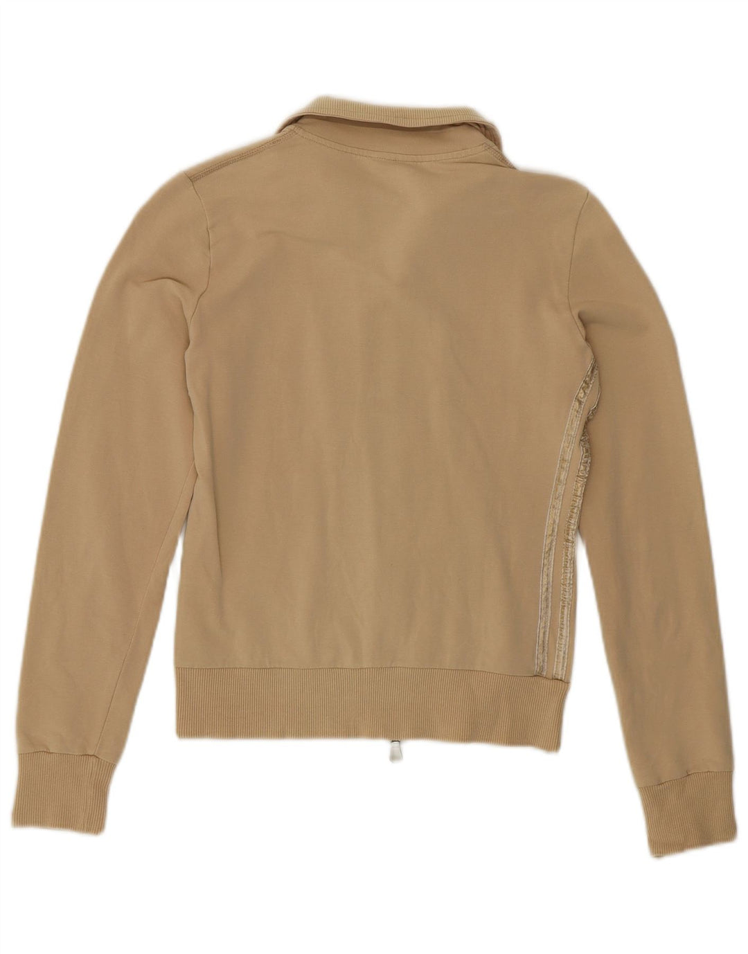 Adidas - Chaqueta de chándal para mujer, talla 10, color beige