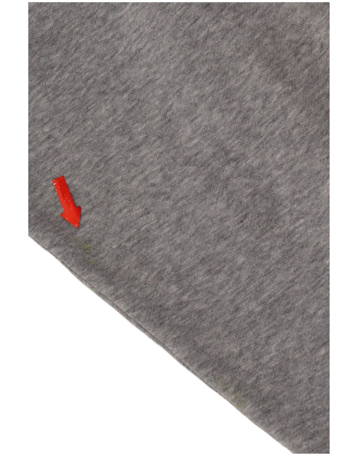 Nike - Sudadera con capucha y cremallera para hombre, talla 2XL, algodón gris