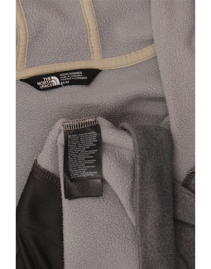 The North Face Sudadera con capucha y cremallera para hombre Poliéster gris medio