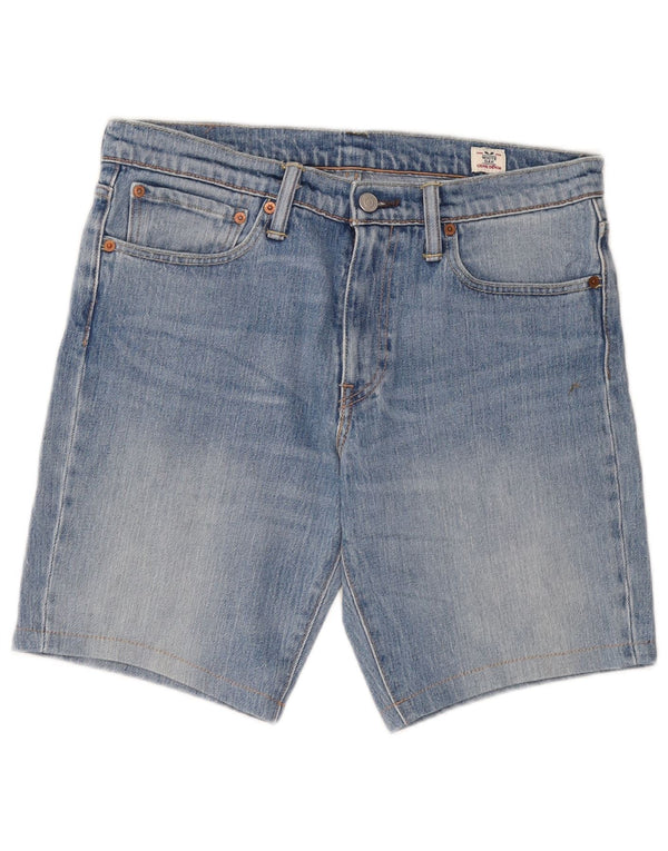Levi's Mens 511 Shorts De Mezclilla W32 Algodón Azul Medio
