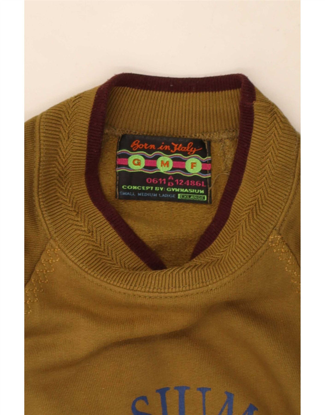 Sudadera gráfica vintage para hombre Jumper XL Caqui