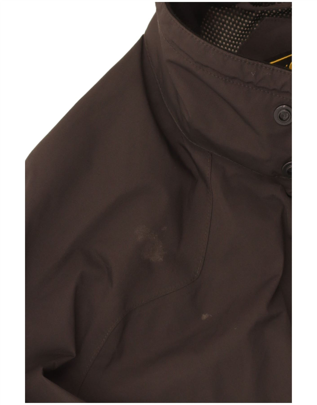 Jack Wolfskin Chaqueta impermeable para hombre UK 40/42 Large Gris Poliamida