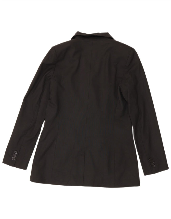 Chaqueta tipo blazer con doble botonadura para mujer Naf EU 38 Medium Black