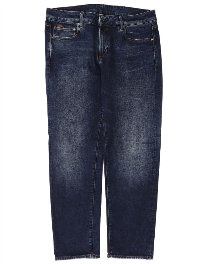 Vaqueros Rectos G-Star Mujer W30 L32 Algodón Azul