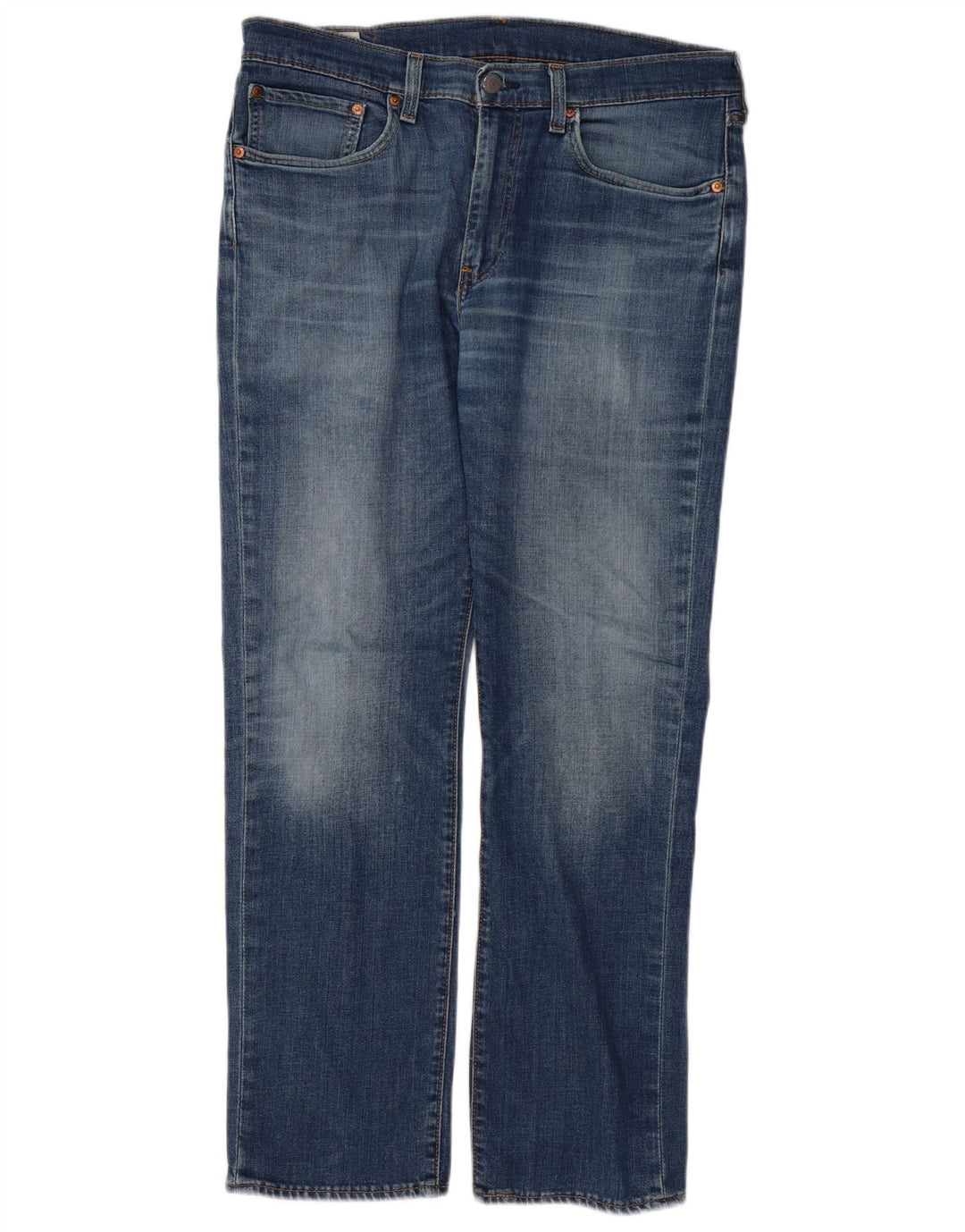 LEVI'S Jeans rectos 514 para hombre W34 L30 Algodón azul