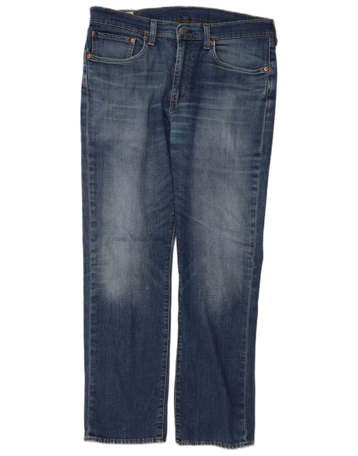 LEVI'S Jeans rectos 514 para hombre W34 L30 Algodón azul