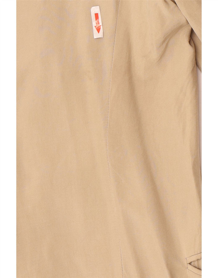 Pal Zileri Chaqueta tipo blazer con doble botonadura para hombre IT 50 Large Seda beige