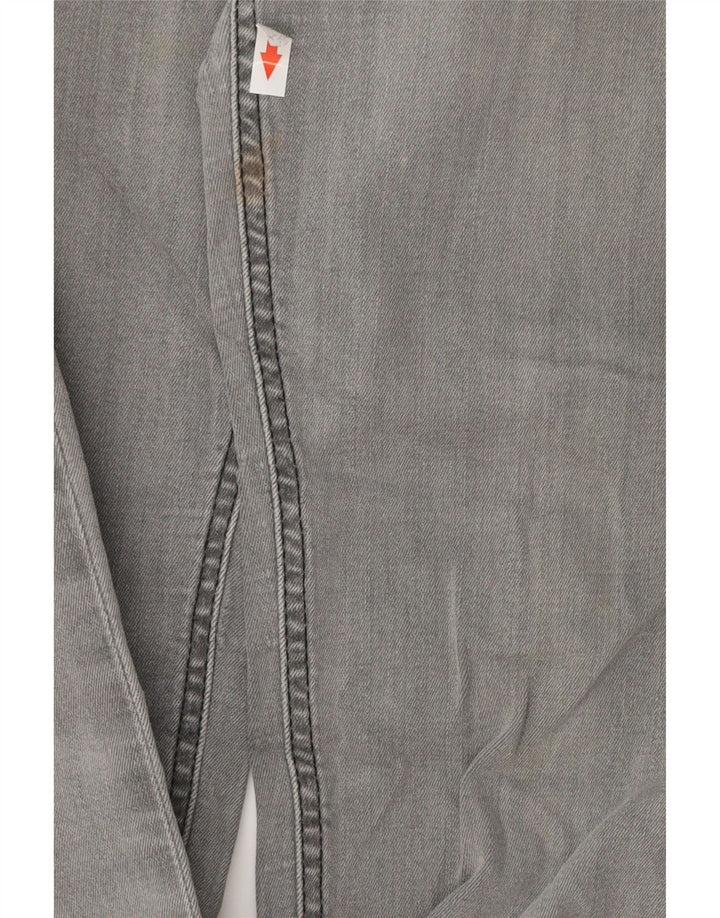 ZARA Vaqueros Acampanados Mujer EU 38 Small W28 L32 Gris