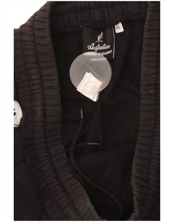 AUSTRALIAN L'ALPINA Pantalones de chándal para hombre Joggers XL Negro Colorblock
