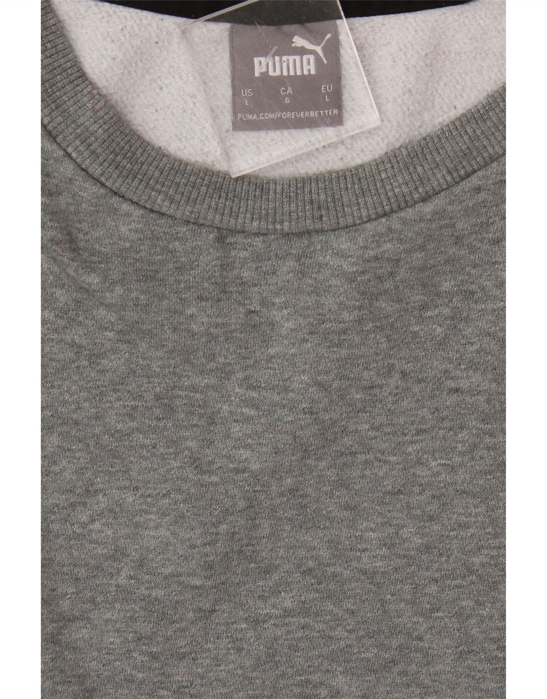 Puma Sudadera Gráfica Para Hombre Jumper Large Gris Colorblock