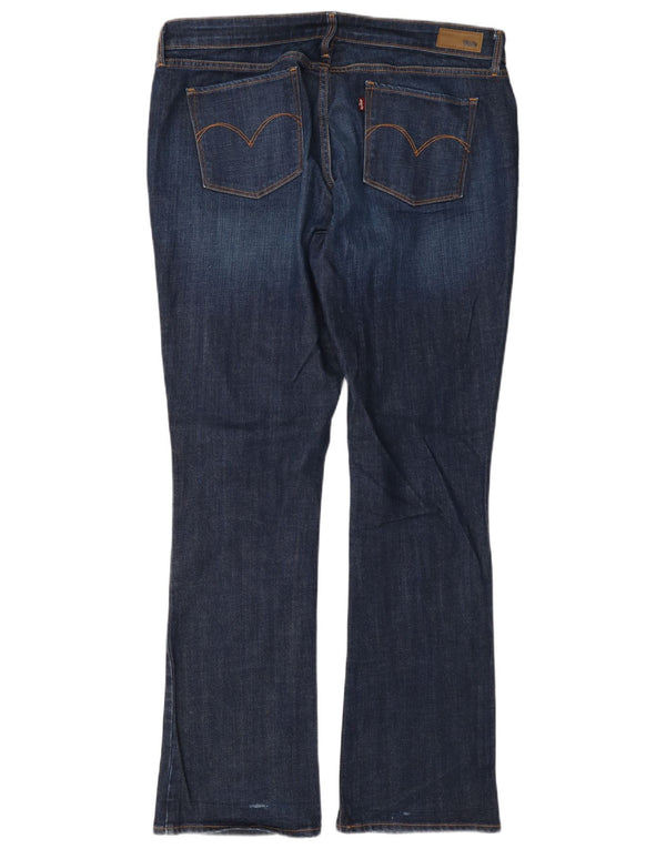 Levi's Jeans Demi Curve De Tiro Medio Para Mujer W33 L32 Algodón Azul Marino