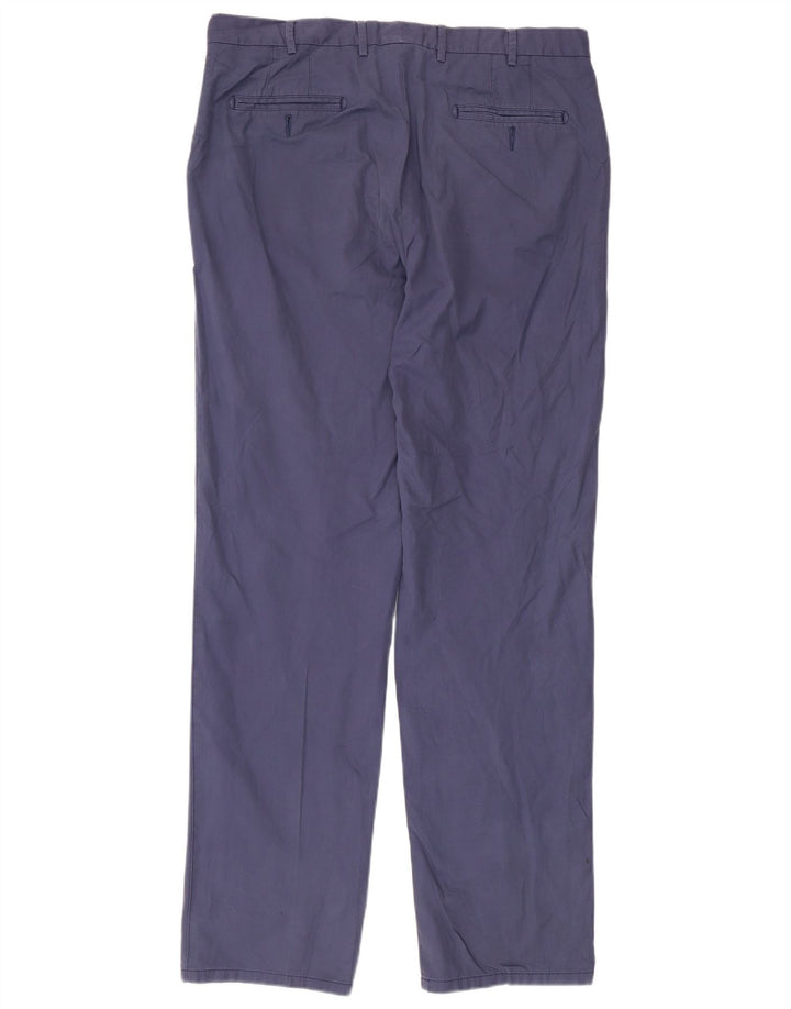 Peter Millar Pantalón chino recto para hombre W36 L33 Azul