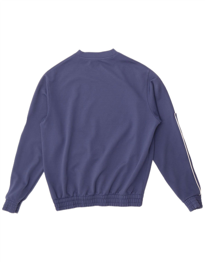 Adidas Hombre Sudadera Jumper Azul Medio Colorblock Poliéster