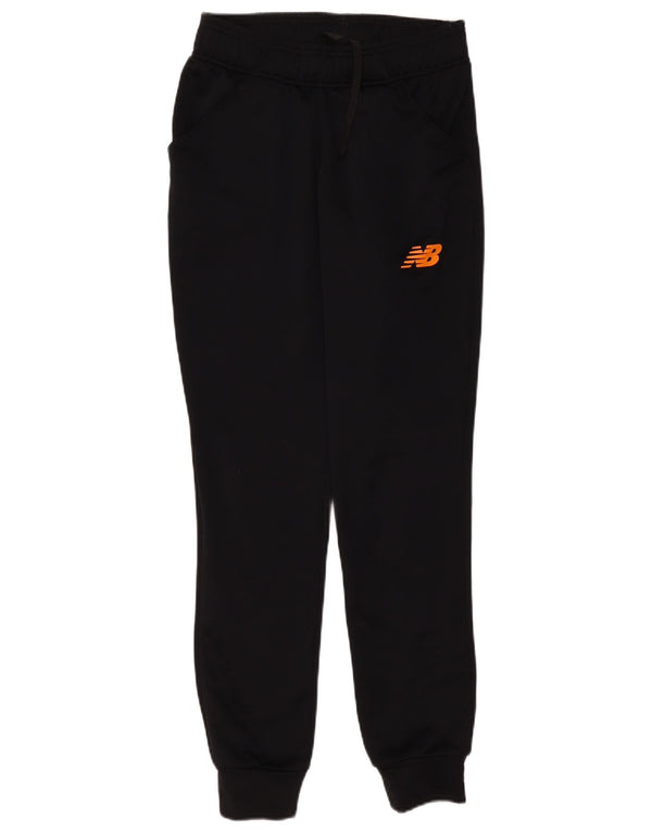 New Balance Pantalones de chándal para mujer Joggers UK 12 Mediano Negro Poliéster