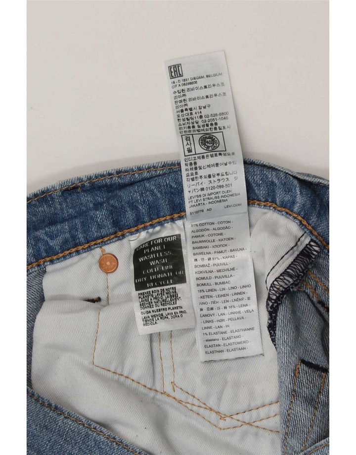 Levi's Hombre 511 Slim Jeans W30 L32 Algodón Azul