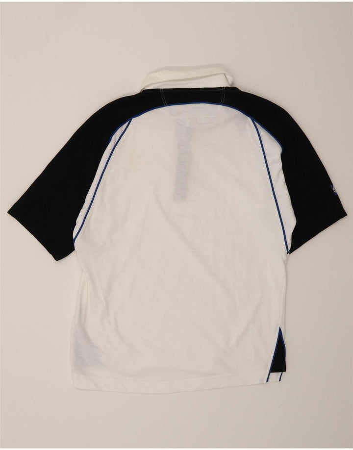 Sergio Tacchini Polo De Hombre Small Blanco Colorblock Algodón