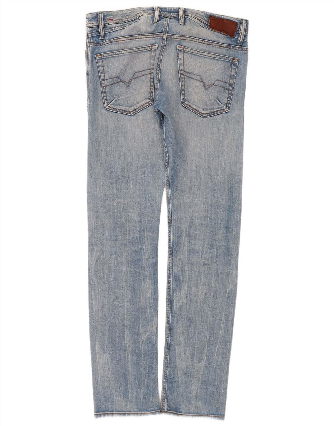 Diesel Mujer Shioner Slim Vaqueros W30 L32 Azul