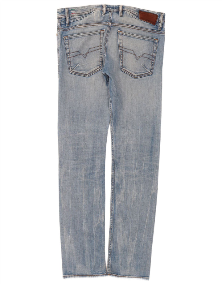 Diesel Mujer Shioner Slim Vaqueros W30 L32 Azul
