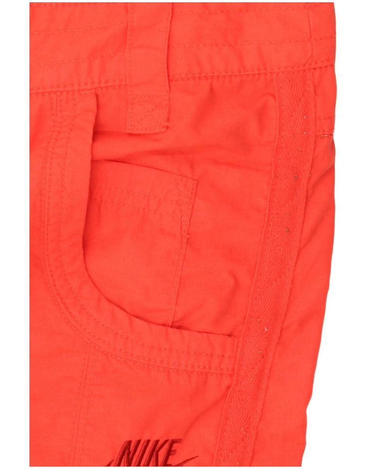 Nike Bermudas para mujer UK 10 Small W30 Poliéster rojo