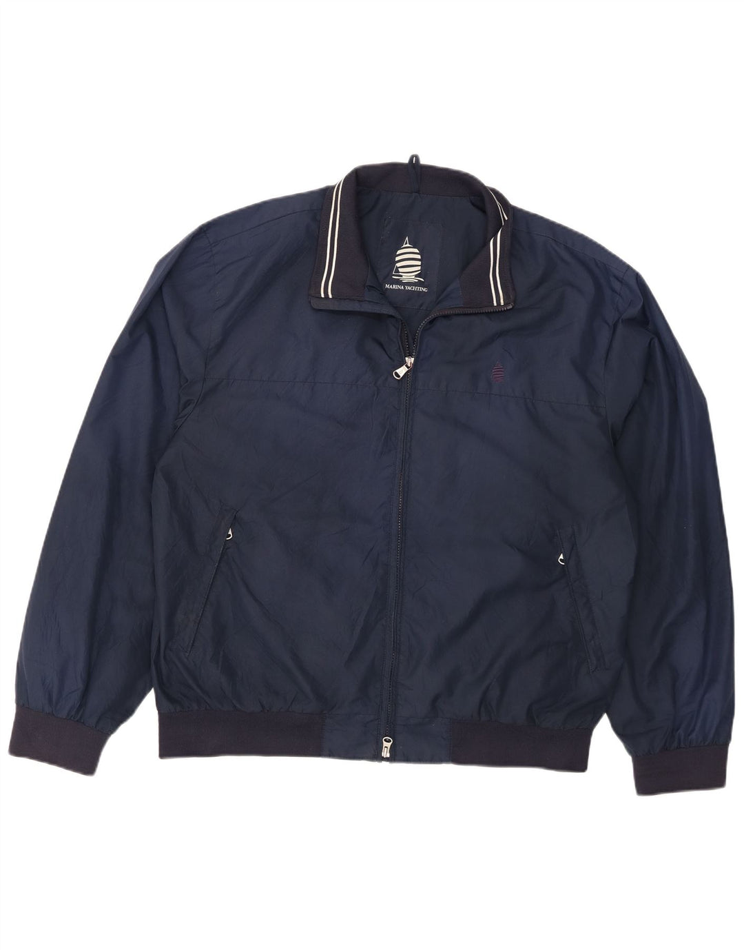 Marina Yachting Chaqueta Bomber Hombre IT 56 3XL Azul Marino Poliéster