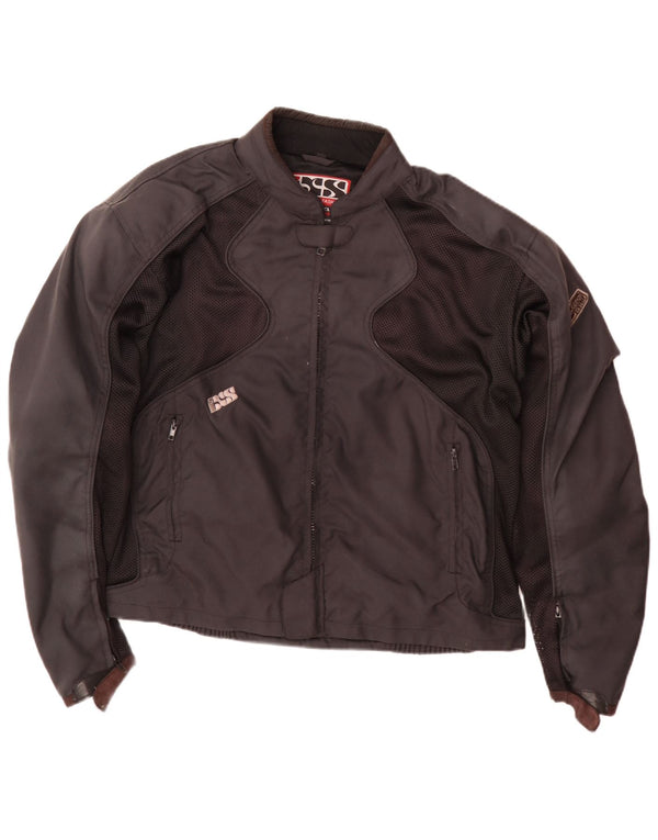 IXS Chaqueta de motociclista para hombre, talla 44, 2XL, color negro, poliamida