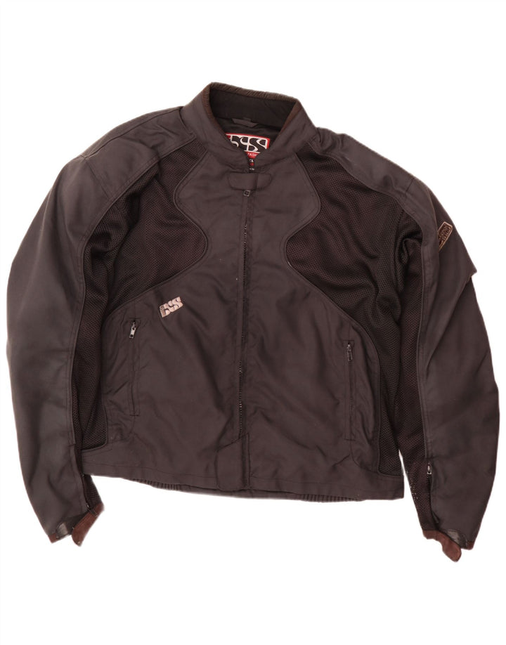 IXS Chaqueta de motociclista para hombre, talla 44, 2XL, color negro, poliamida