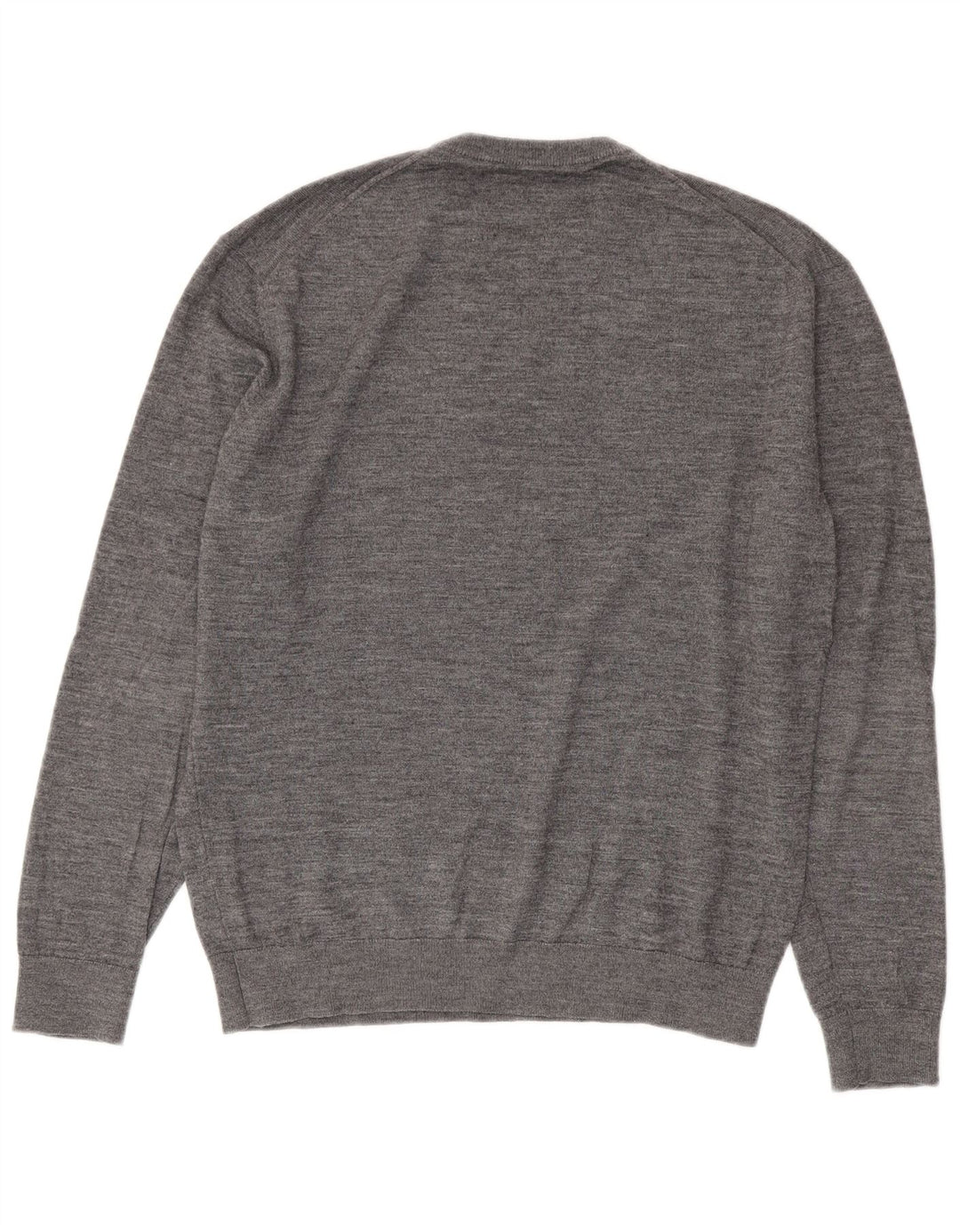 Zara Hombre Jersey Cuello Redondo Jersey XL Gris