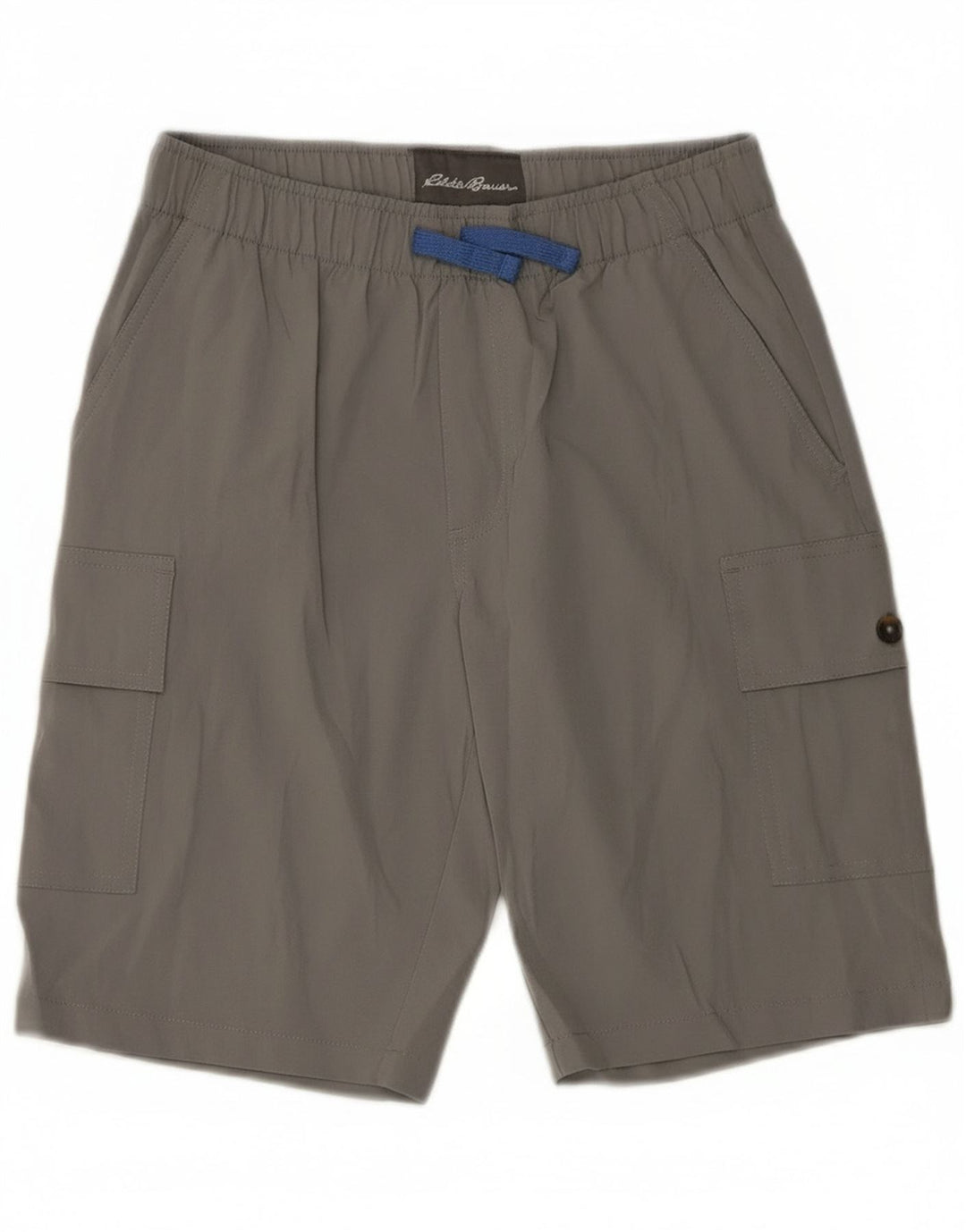 Eddie Bauer Pantalones cortos deportivos para niños 13-14 años Grande Gris Poliéster